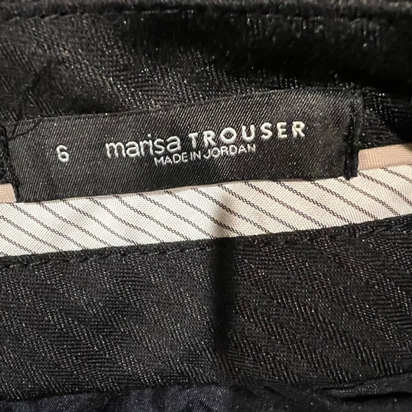 Ann Taylor loft, black Marisa trouser size 6 flare leg - Picture 6 of 8